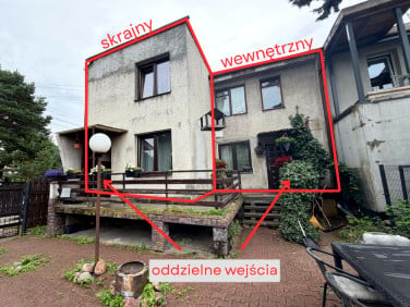 Dom z balkonem