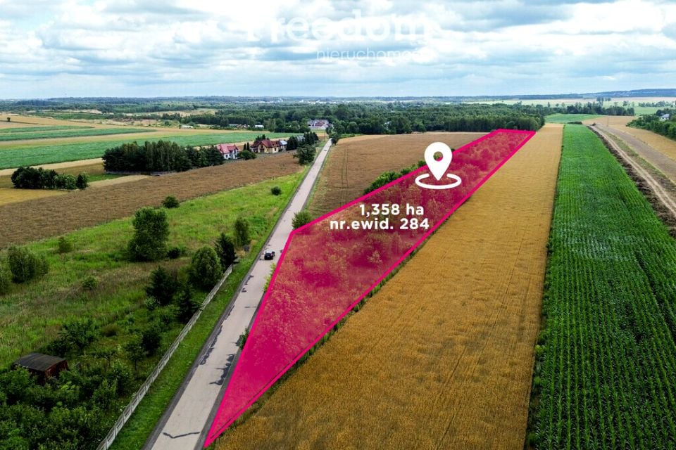 Działka budowlano-rolna Radostków