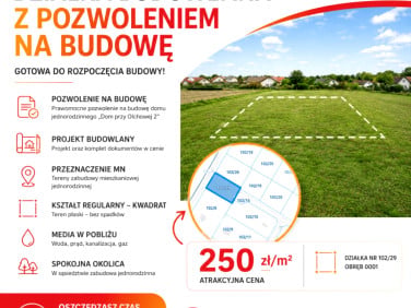 Działka budowlana Kwidzyn