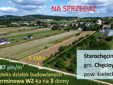 Działka Starochęciny