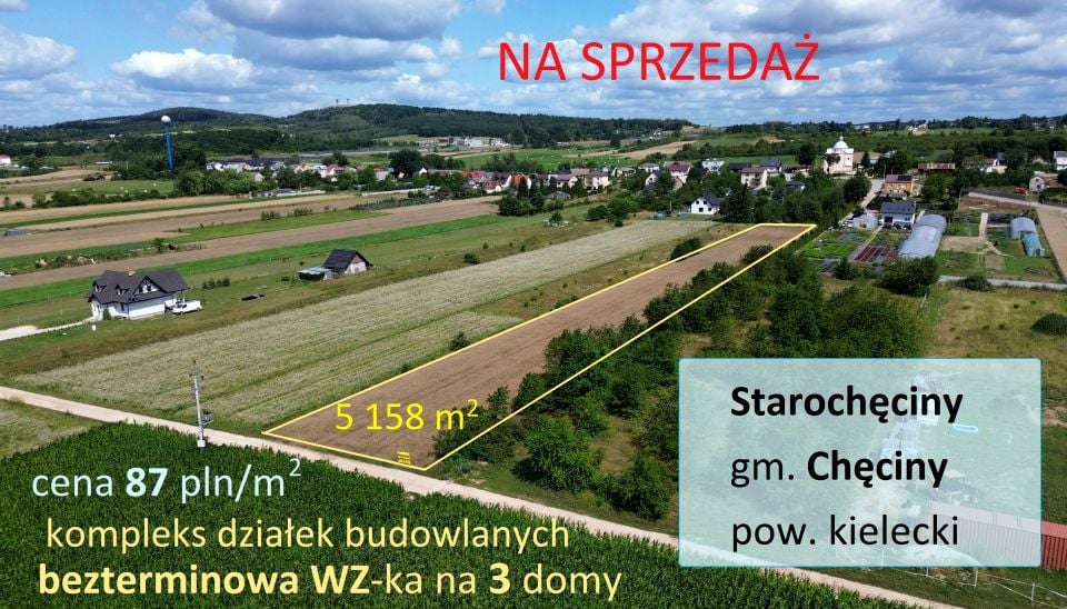 Działka Starochęciny