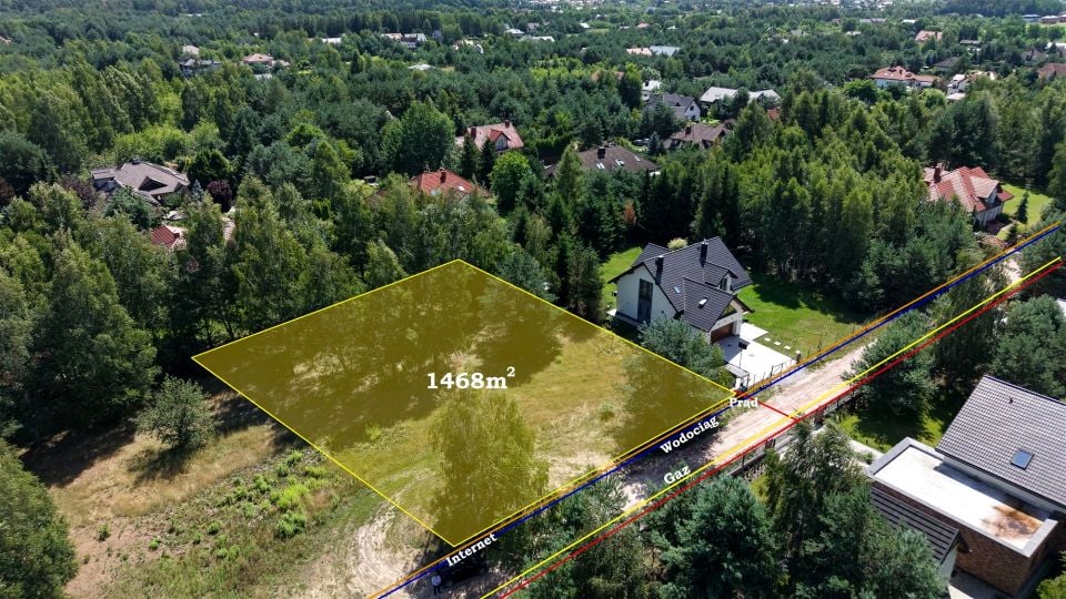 Działka budowlana Marianów