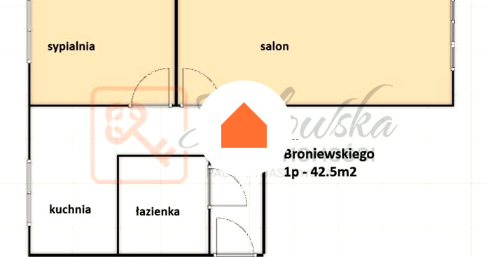 Mieszkanie, ul. Broniewskiego