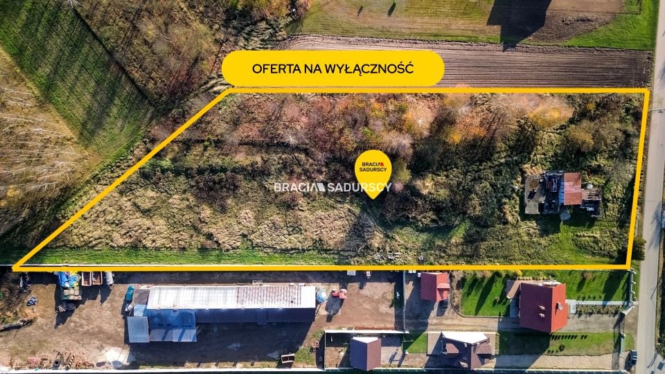 Działka inwestycyjna Mników