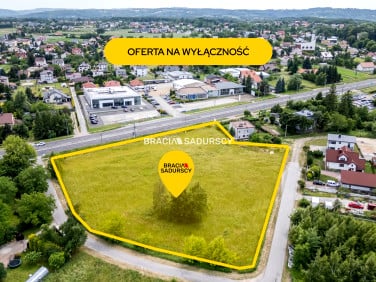 Działka usługowa Tarnów