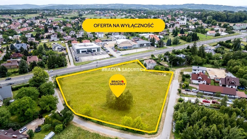 Działka usługowa Tarnów