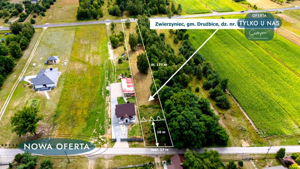Działka budowlana Zwierzyniec