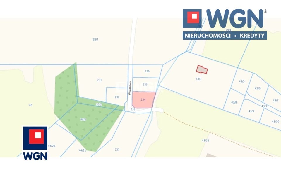 Działka budowlana Łebieńska Huta sprzedam