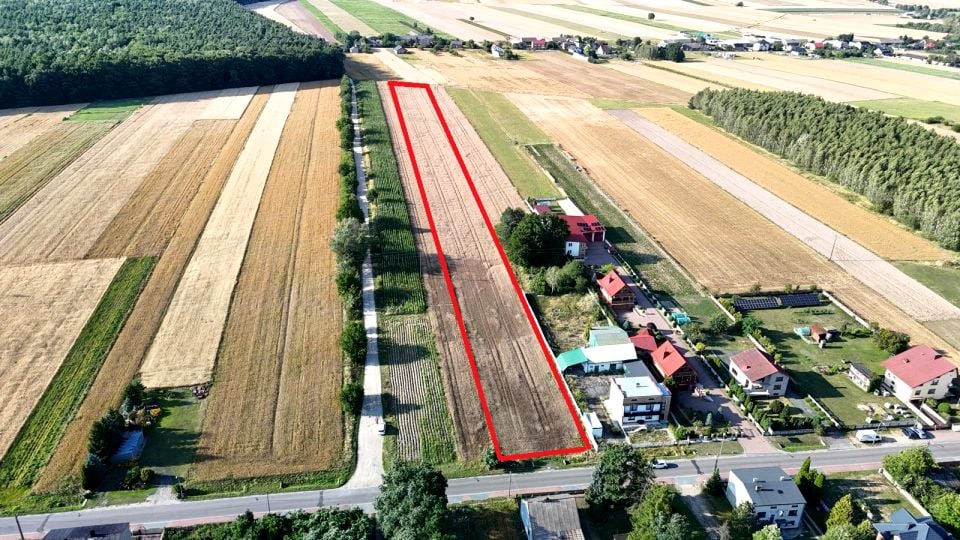 Działka budowlano-rolna Mokra