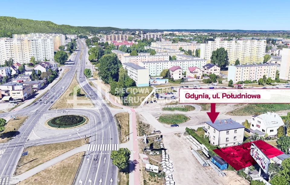 Działka usługowa Gdynia