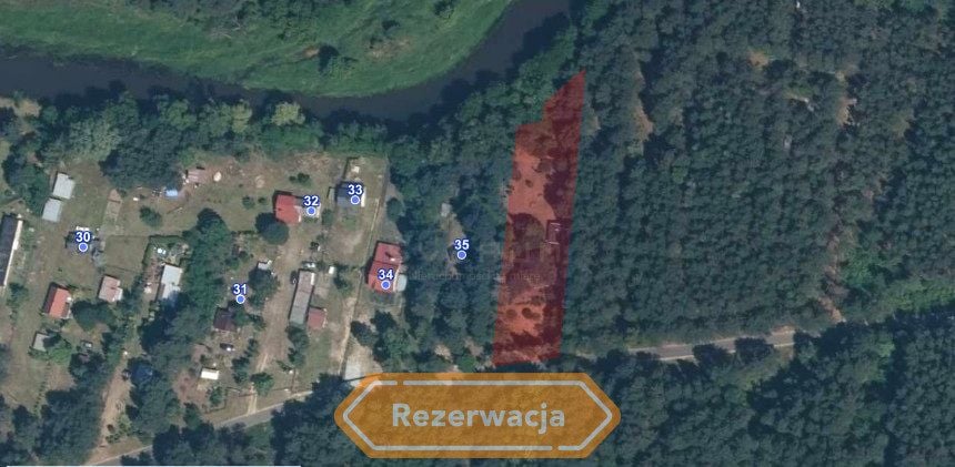 Działka rekreacyjna Prusicko