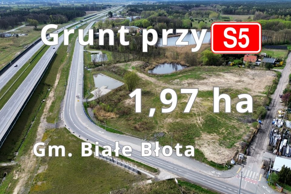 Działka usługowa Kruszyn Krajeński