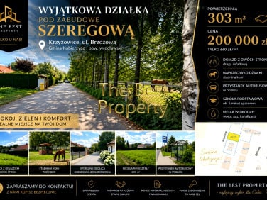Działka budowlana Krzyżowice