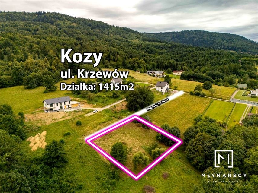 Działka budowlana Kozy