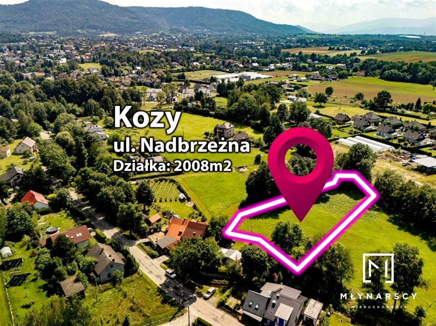 Działka budowlana Kozy
