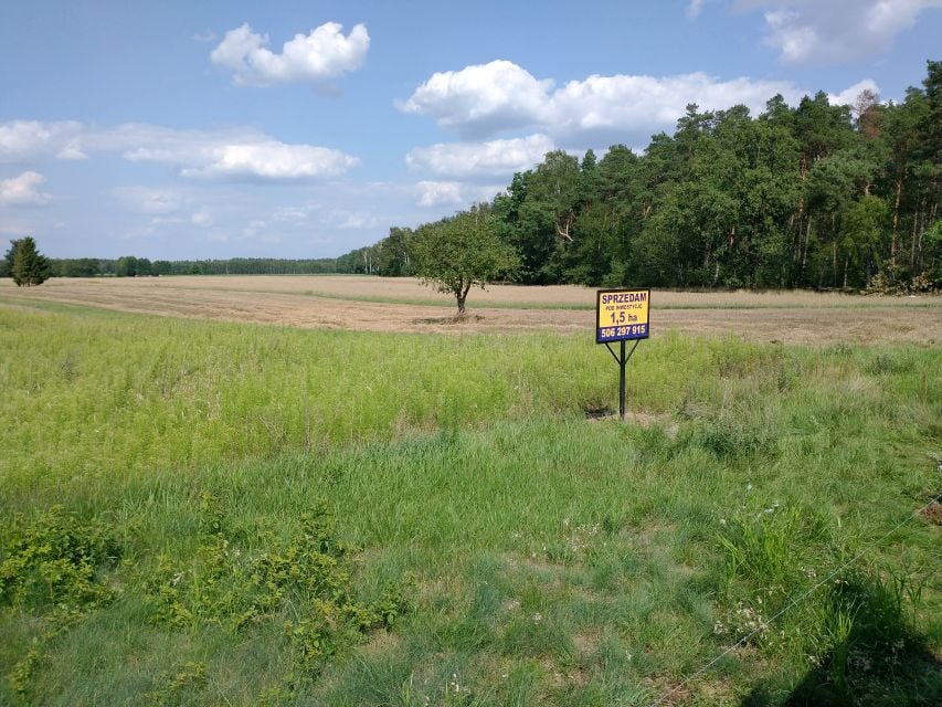 Działka inwestycyjna Jasiony