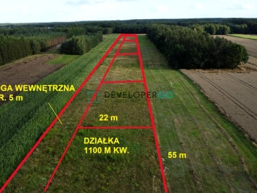 Działka budowlana Dąbrówka-Wyłazy