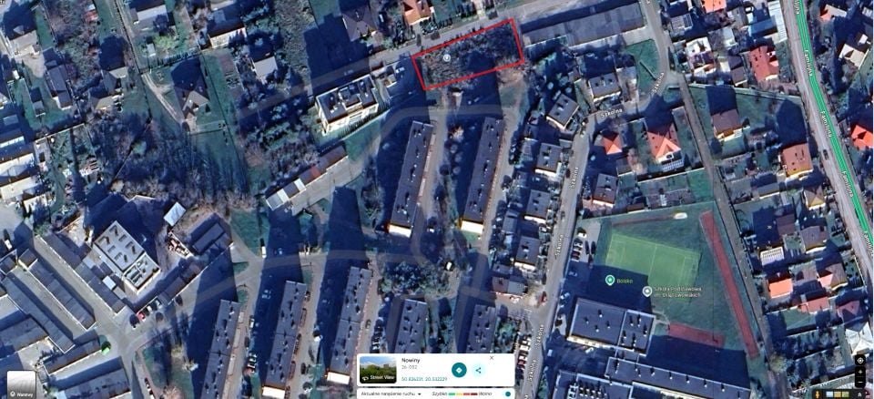 Działka inwestycyjna Sitkówka-Nowiny