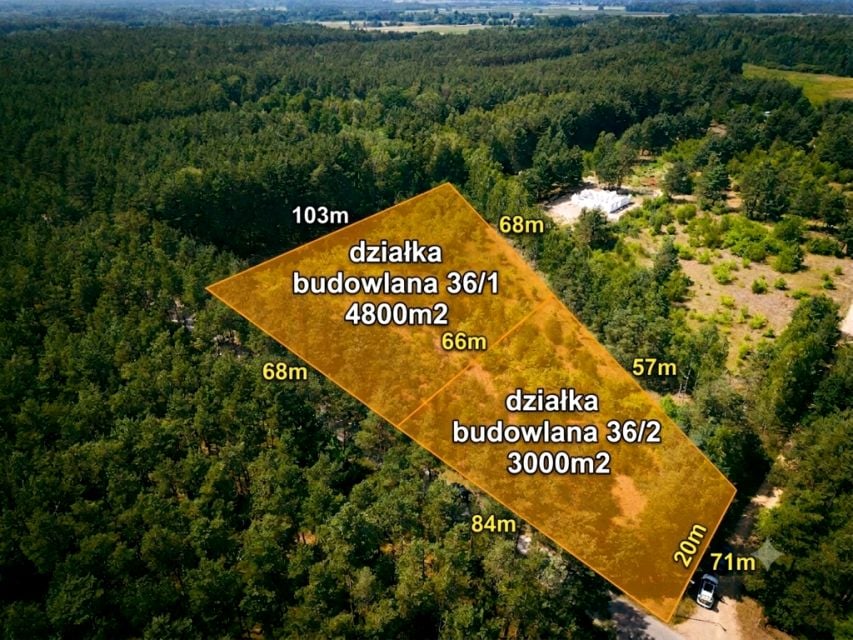Działka budowlana Osina sprzedam