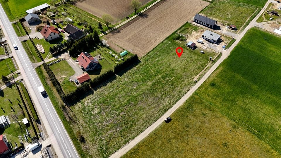 Działka usługowa Siedliska