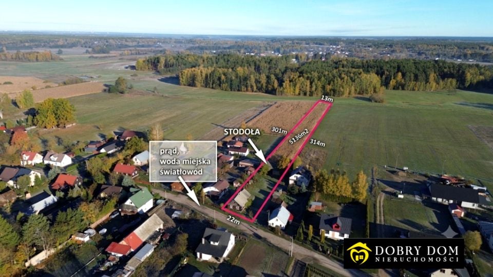 Działka siedliskowa Zagruszany