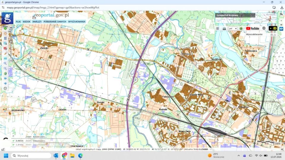 Działka przemysłowa Ligota Piękna