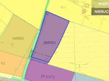 Działka budowlana Pisary