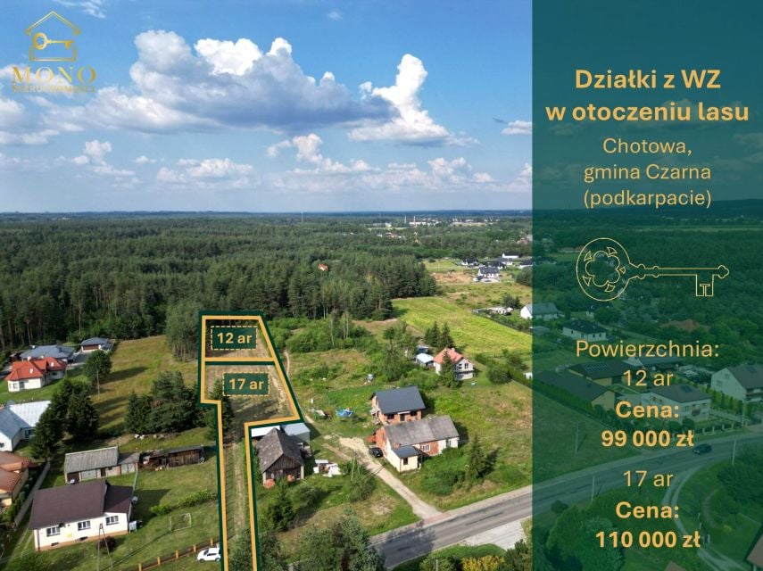 Działka budowlana Chotowa