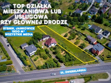 Działka usługowa Jankowice