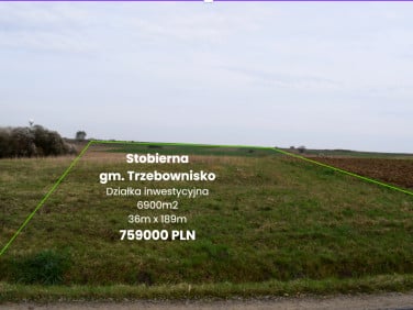 Działka budowlana STOBIERNA