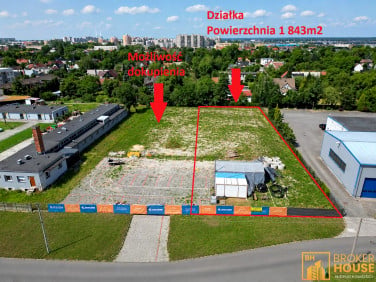Działka usługowa Opole