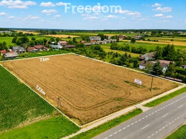 Działka usługowa Broszków