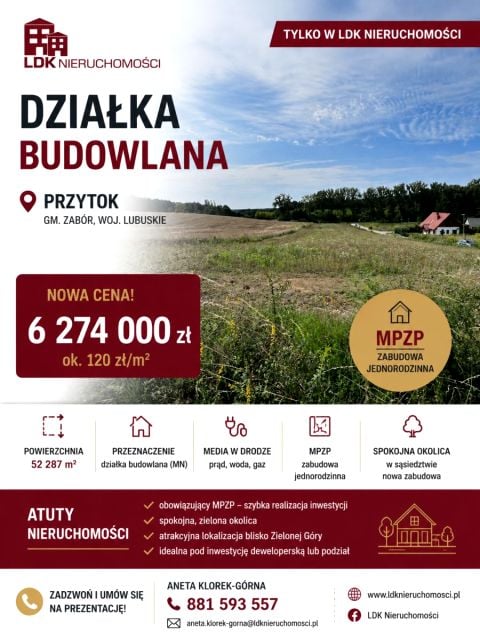 Działka inna Przytok