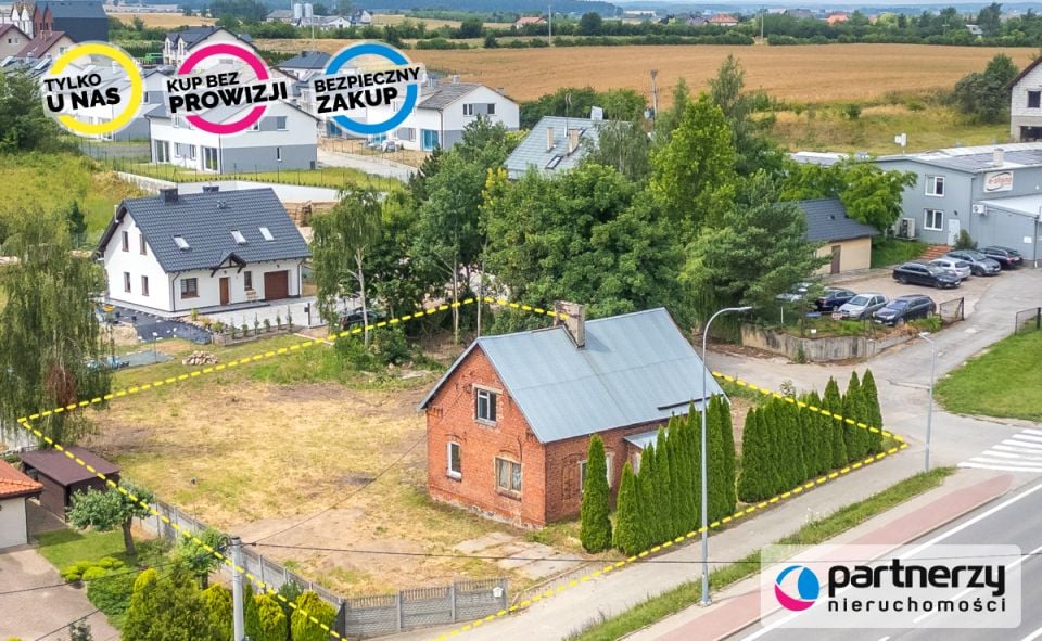 Działka usługowa Skowarcz