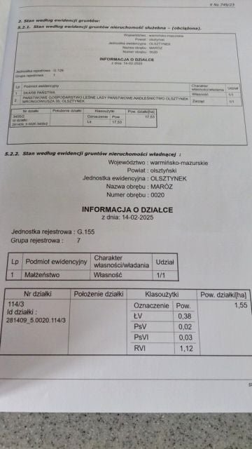 Działka Waplewo