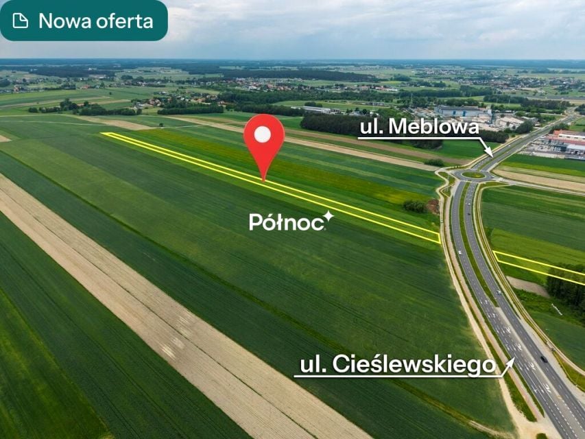 Działka przemysłowa Łomża