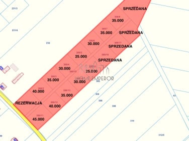 Działka budowlana Teodorów