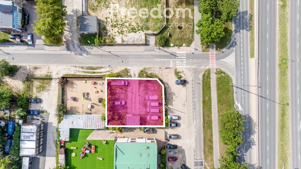 Działka usługowa Warszawa