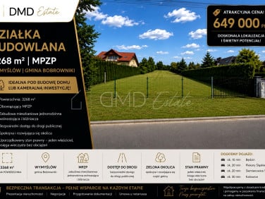 Działka budowlana Wymysłów