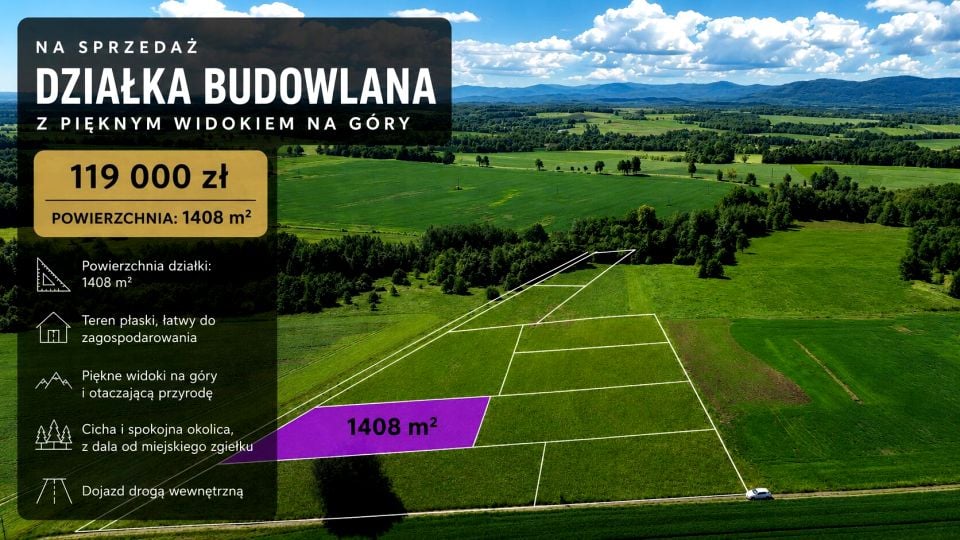 Działka budowlana Krzewie Wielkie