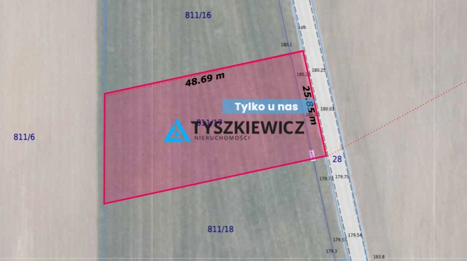 Działka budowlana Wysin