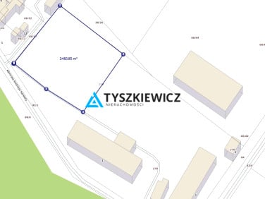 Działka przemysłowa Miszewko