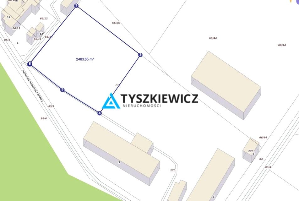 Działka przemysłowa Miszewko