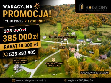 Działka budowlana Kamionka Wielka