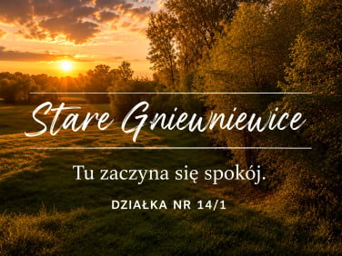 Działka rolna Stare Gniewniewice