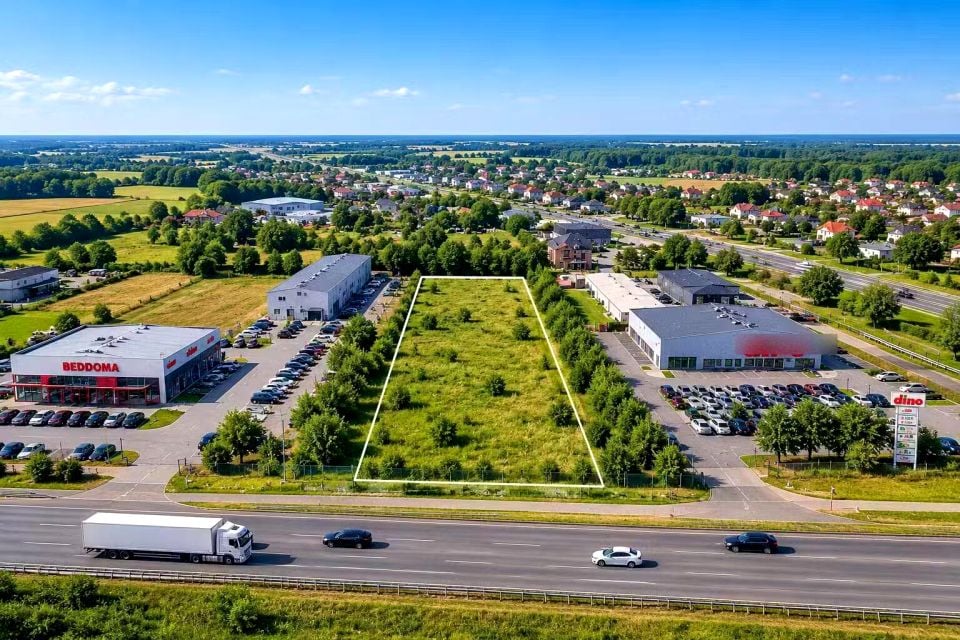 Działka inwestycyjna Czosnów