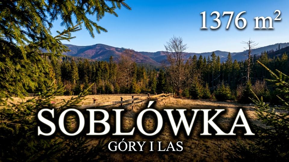 Działka budowlana Soblówka
