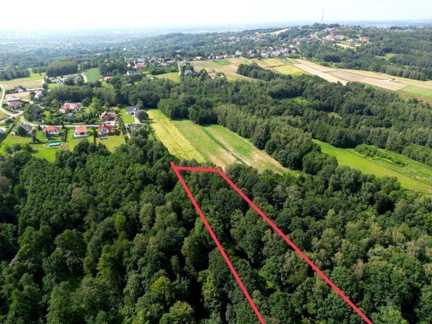 Działka leśna Zawada