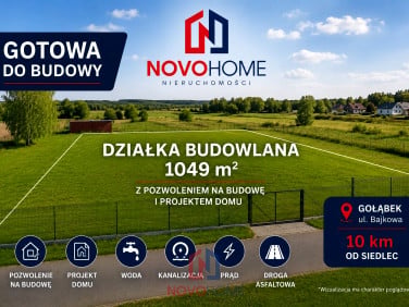 Działka budowlana Gołąbek