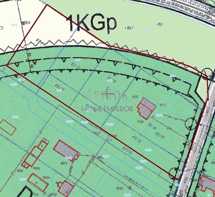 Działka budowlana Kierszek